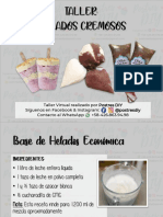 Resetas de Helados