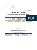 Itinerario MZT LPZ PDF