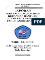 Contoh LPJ Apbd 2022 PDF