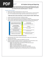 Problem Solving Process Report Template and Tools | PDF | Cognitive ...