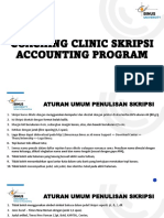 Coaching Clinic Skripsi Akuntansi (17 Sept 2022)