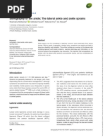 Sonography - 2017 - McKiernan - Sonography of The Ankle The Lateral Ankle and Ankle Sprains