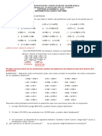 Guia 2 Matematicas 7. 2022