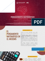 PM2 - El Pensamiento Matemático en El MCCEMS