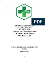 SKM UPTD Puskesmas Puledagel 2019