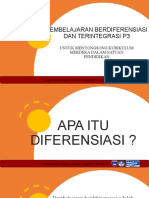 Pembelajaran Berdiferensiasi