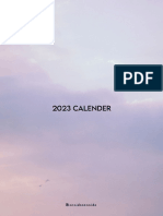 2023 Calendar (Complete) PDF