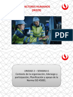 Sem. 6 Factores Humanos - Implementación y Operación de La Norma 45001