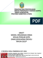 OPTIMASI STRUKTUR DINAS KESEHATAN