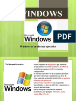 Windows: Windows Es Un Sistema Operativo