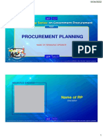 B02 - Procurement Planning - DLS 2022 PDF