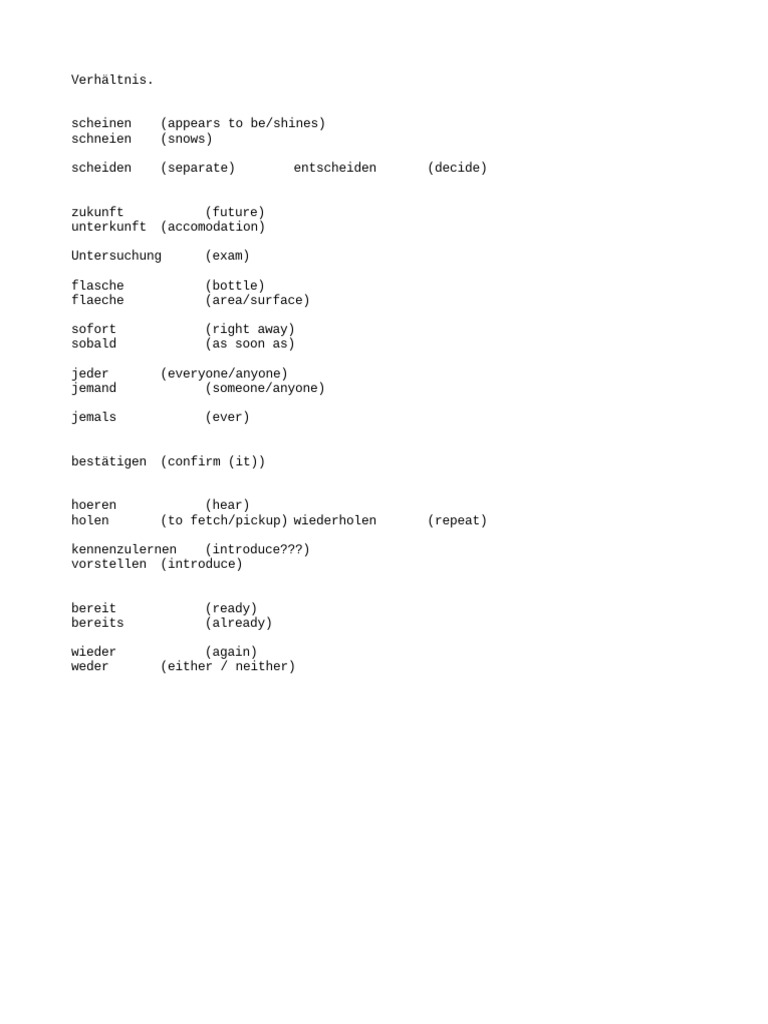 German Questions Notepad PDF