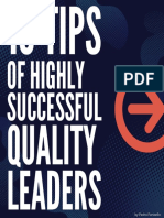 10 Tips For Highly Successful Quality Leaders