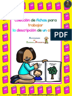 Colección de Fichas para Trabajar La Descripción de Un Cuento PDF