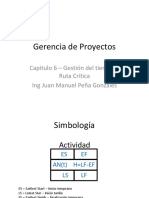 Clase 6 - Gestión Del Tiempo - Ruta Critica