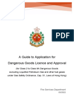 A Guide To Application For Dangerous Goods Licence and Approval - English