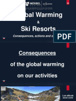 Global Warming Ski Resorts: Consequences, Actions and Solutions