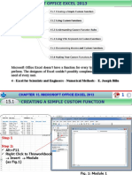 Computing - Microsoft Excel - Chapter 15 - Create Custom Functions - Solver