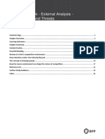 Topic Workbook - External Analysis - Opportunities and Threats
