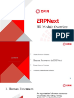 OPIN ERPNext HR Module Overview v1 05022023