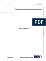 PDF Sni 47 2018 Komtek Kaca Lembaran - Compress