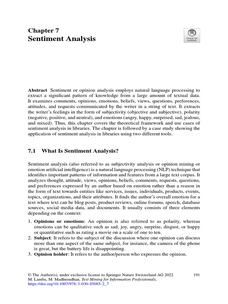 Lamba madhusudhan2022 chapter sentimentanalysis pages 120 21 pdf