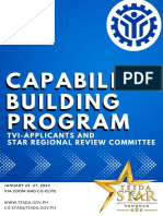 TESDA STAR Program Capability Building
