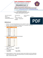 Naskah Soal Ujian Susulan Pas Ganjil MTK Xii PDF