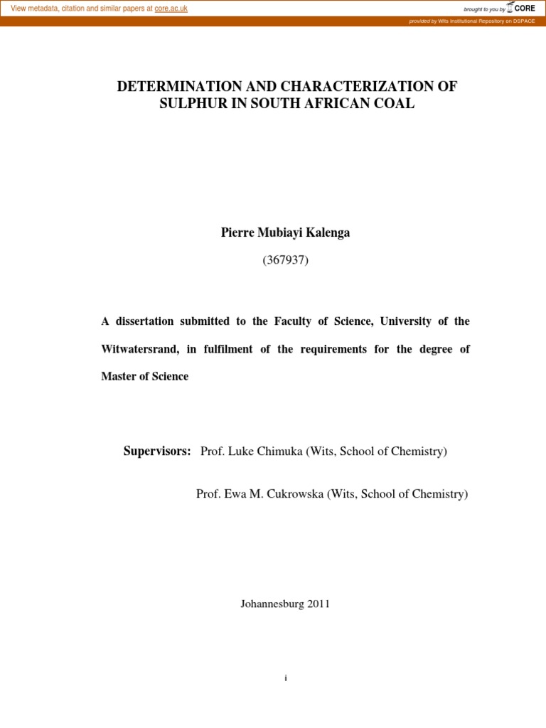 Coal Analysis Pdf Pdf Coal Bituminous Coal