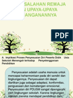 Permasalahan Remaja