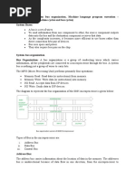 Lecture 1.1.2 (System Bus Organization, Machine Language Program Execution - Instruction Cycles, Machine Cycles and Bus Cycles)