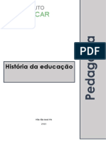 Apostila de Historia Da Educação