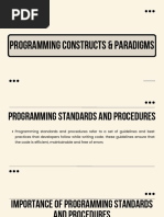 Programming Constructs Paradigms PDF