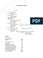 Job Order Costing