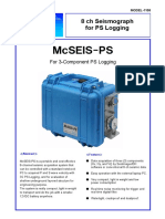 McSEIS-PS 3C Seismograph