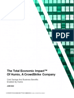 Forrester TEI of Humio FY23 PDF