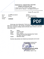 Undangan Pertemuan Bimtek Pengisian Data Dasar Puskesmas PDF