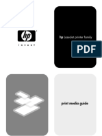 COLOR LASERJET 8500 Series Print Media Specification Guide PDF