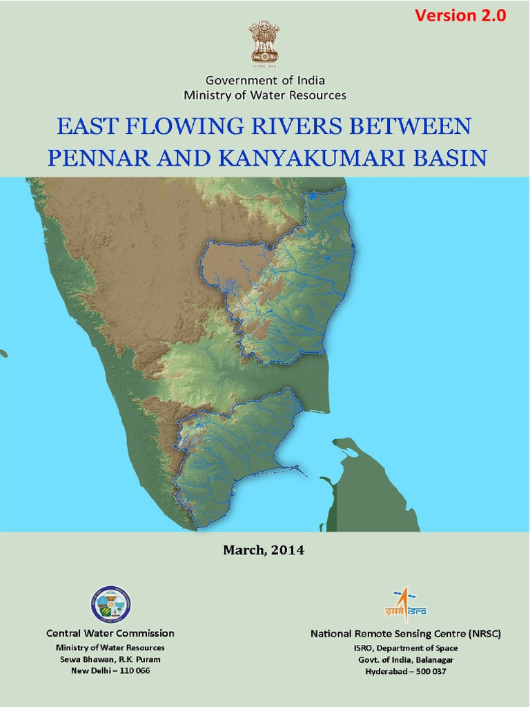 East Flowing Rivers Between Pennar and Kanyakumari Basin PDF