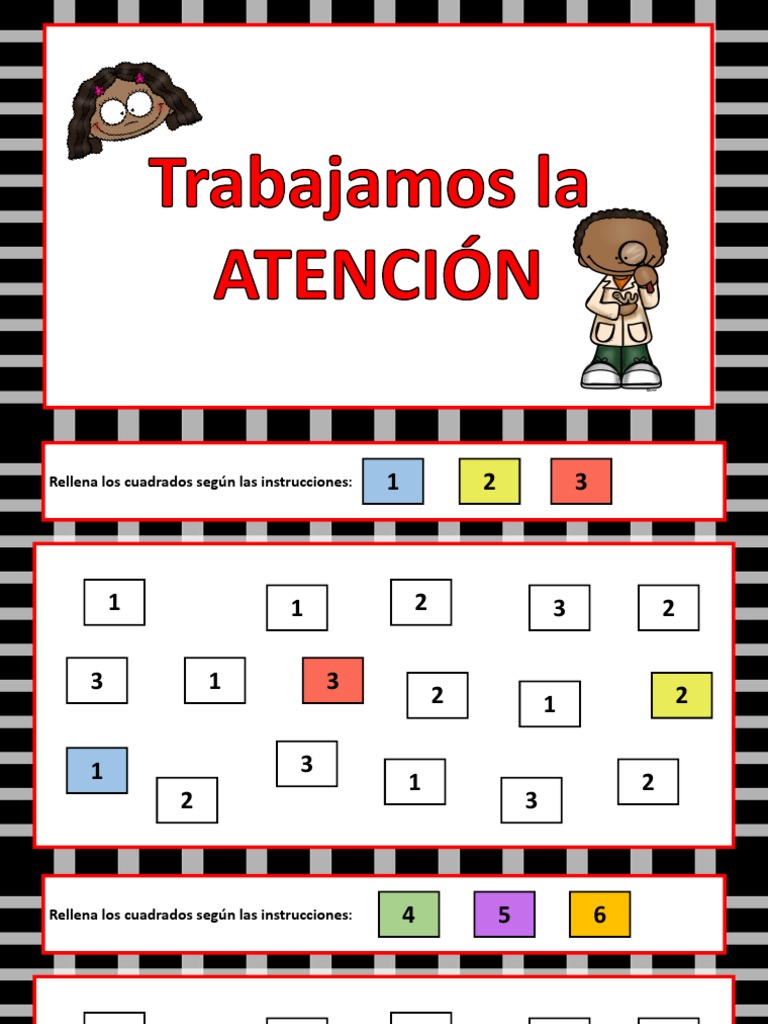 Instrucciones para Rellenar Cuadrados | PDF