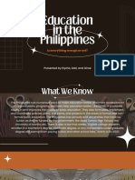 Education in The Philippines