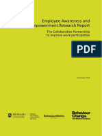 Employee Awareness and Empowerment Report