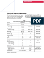 Mylar Physical & Thermal Properties