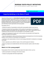 Capacity-Building in The Field of Youth