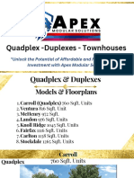 View Multiplex/ Townhouse Options