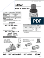 Water Regulator Specifications and Flow Rates