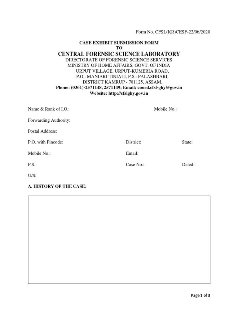 Exhibit Submission Form | PDF