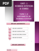 1.2-DE Unit 1- Arithmatics in Number System