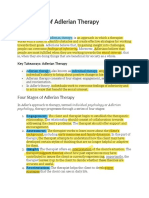 The Stages of Adlerian Therapy