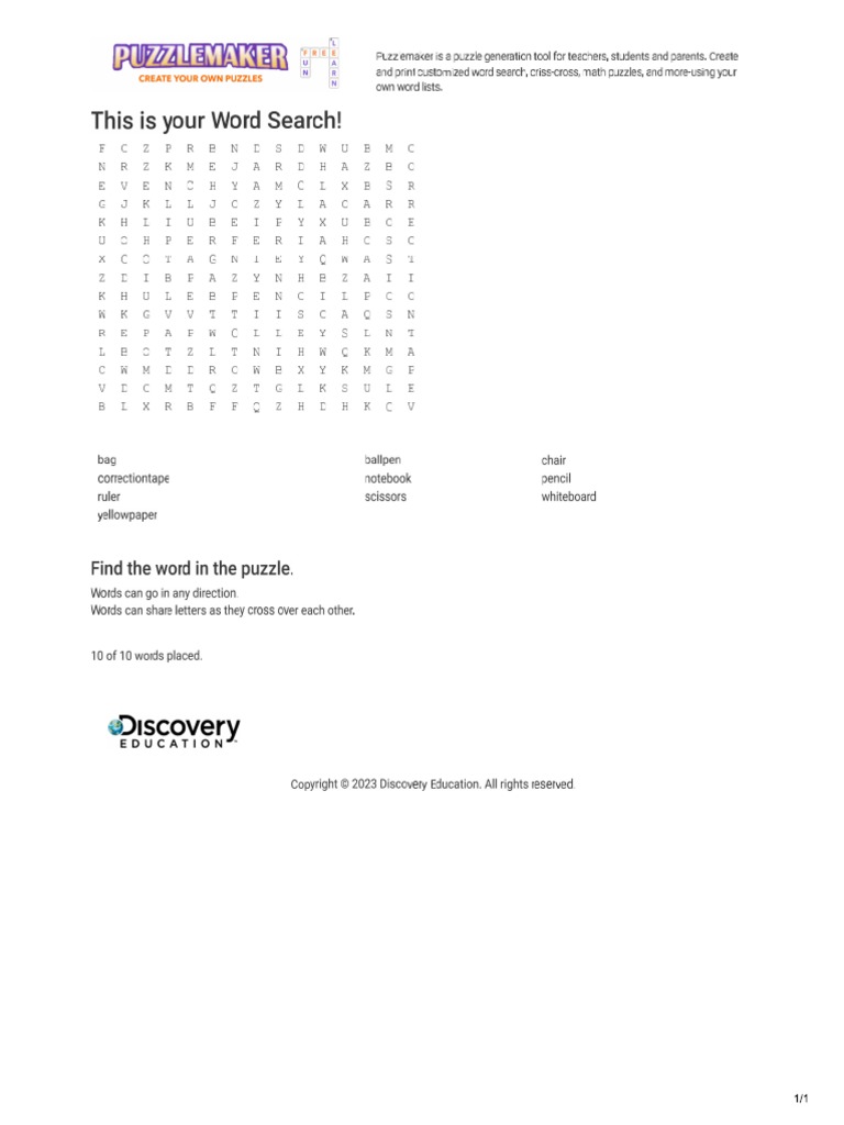 word search | PDF